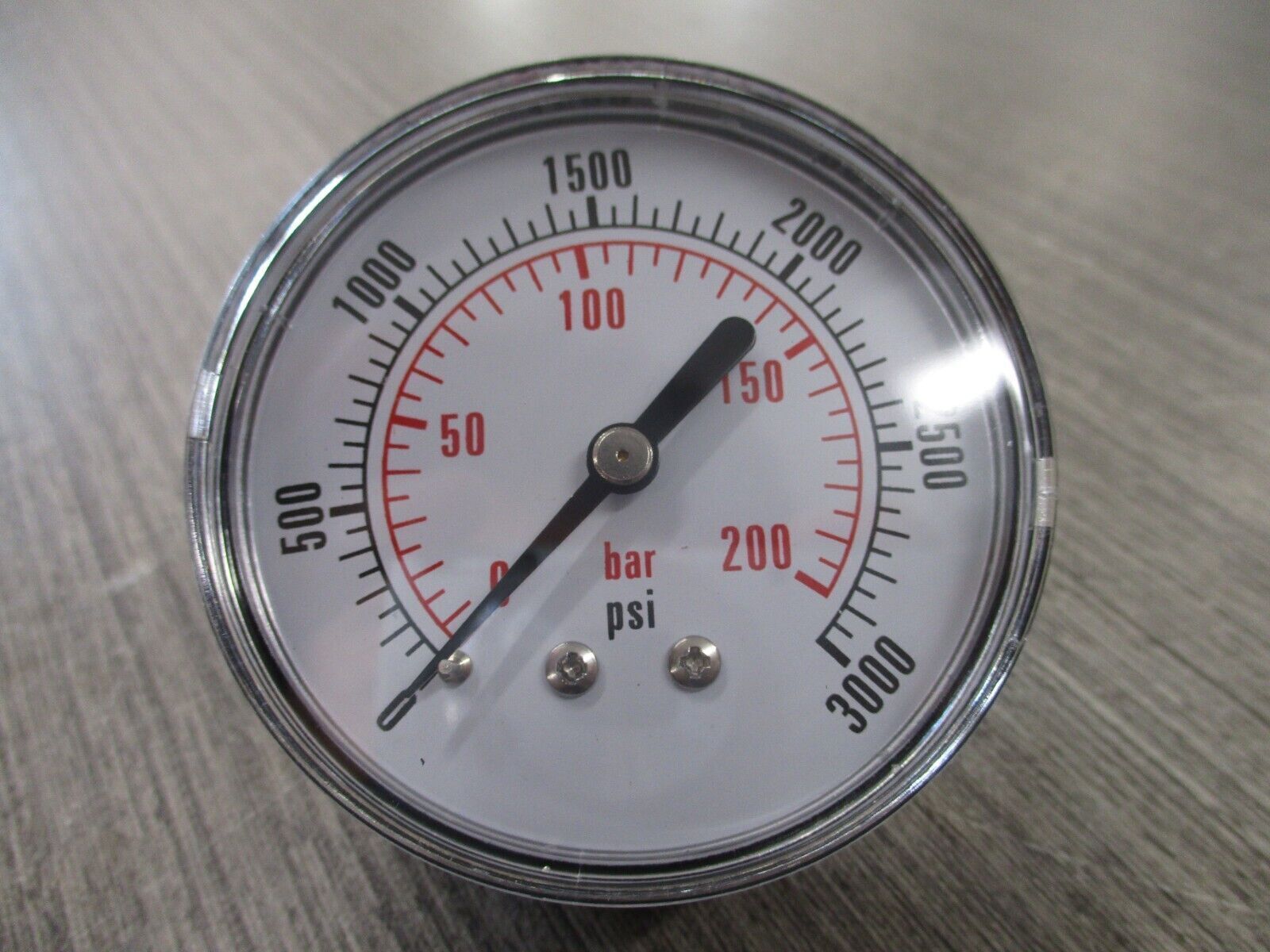 Dynamic Fluid Components Gauge CDS-1P-210D 3000 PSI New Surplus