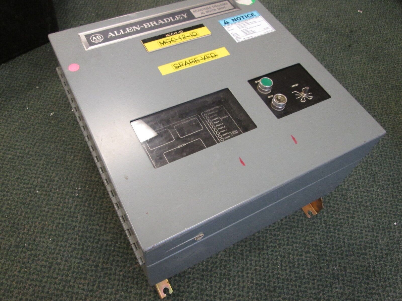 Allen-Bradley 1334 AC Drive 1334-BJB-N4-T 3Hp Used