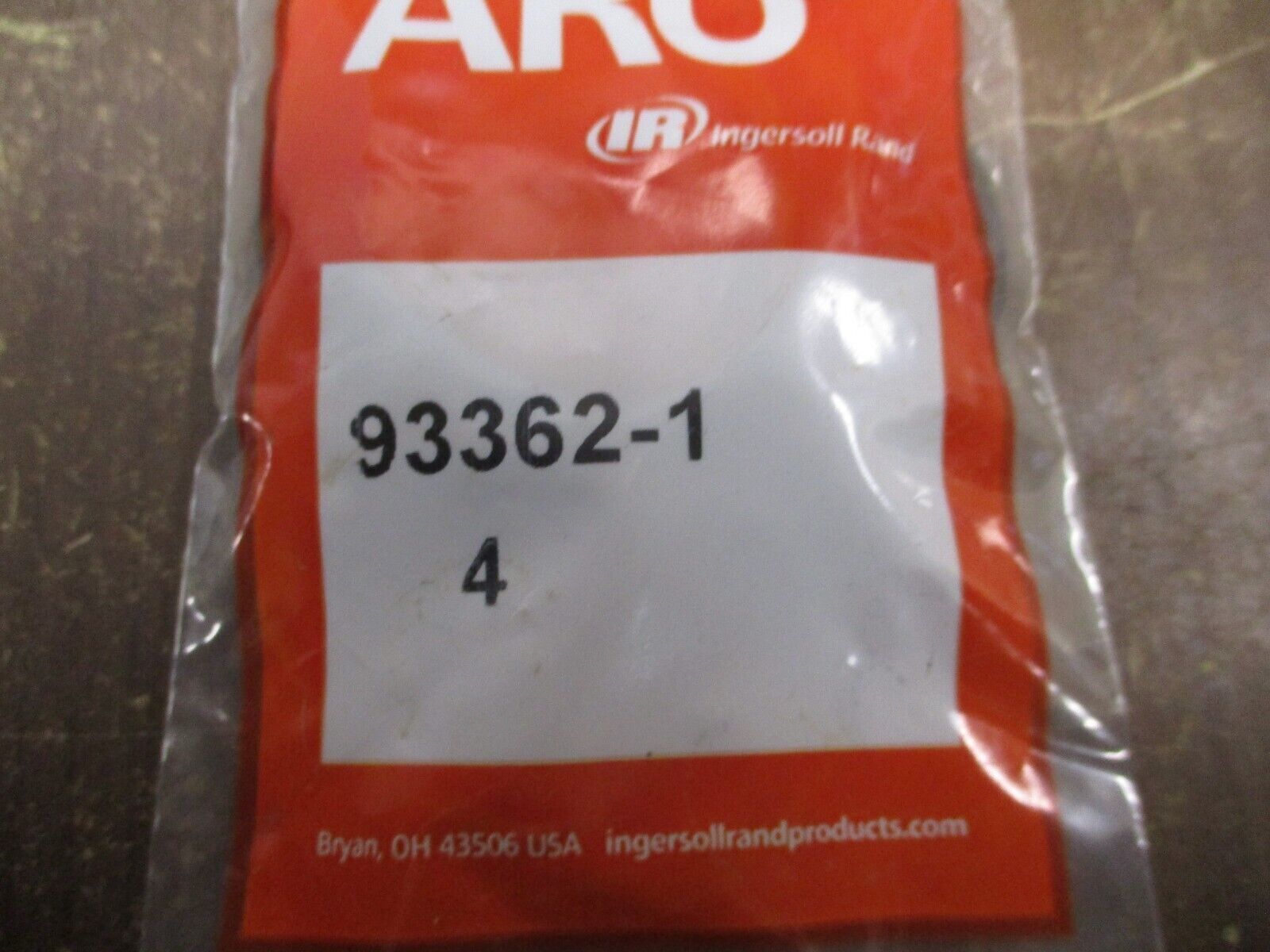 Ingersoll Rand Aro O-Ring 93362-1 *4 Pack* New Surplus