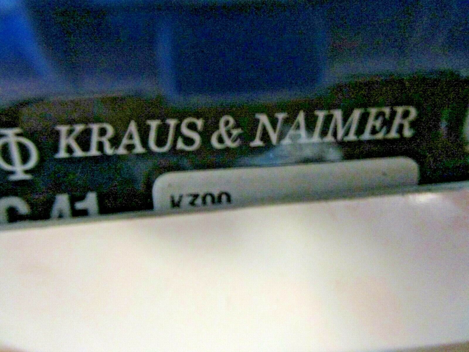 Kraus & Naimer KG41 Selector Switch K300 30A 600V Used