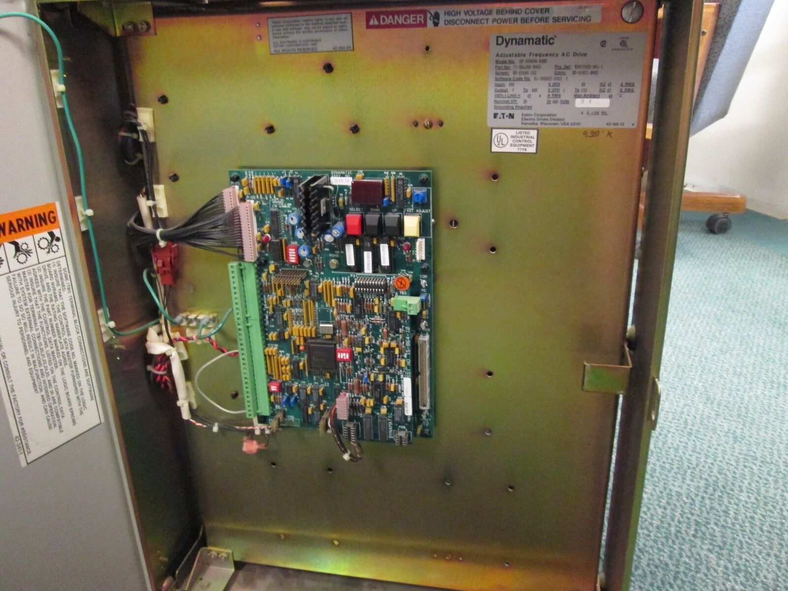 Eaton AF5000 + AC Drive AF-503008-0480 30HP Used