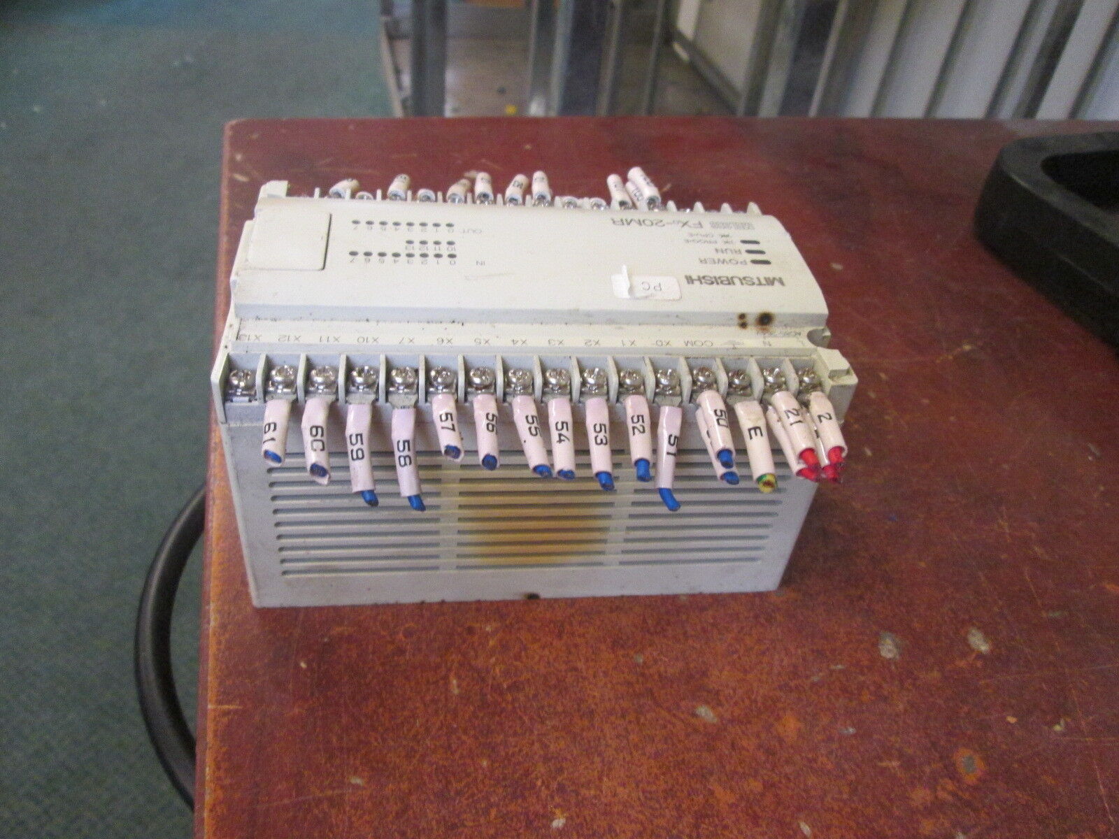 Mitsubishi Programmable Controller FXO-20MR 85-264V 50/60Hz 25VA Used
