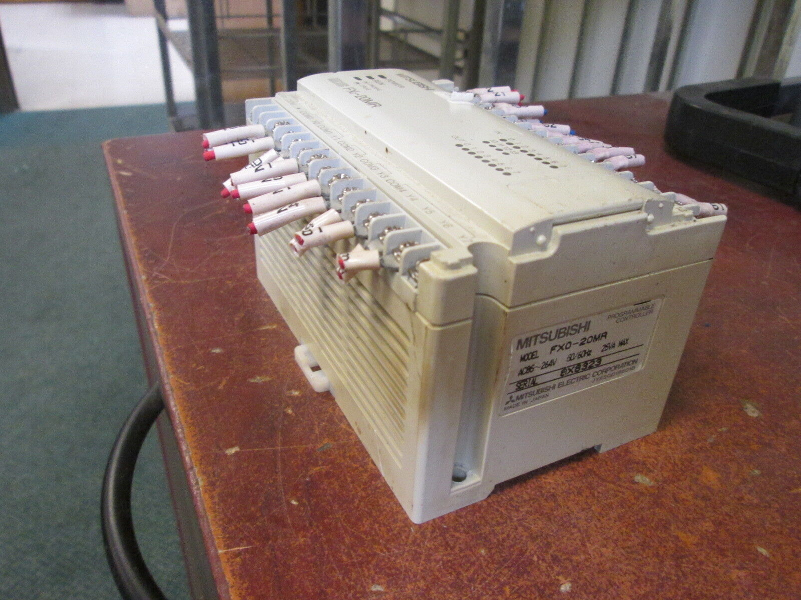 Mitsubishi Programmable Controller FXO-20MR 85-264V 50/60Hz 25VA Used