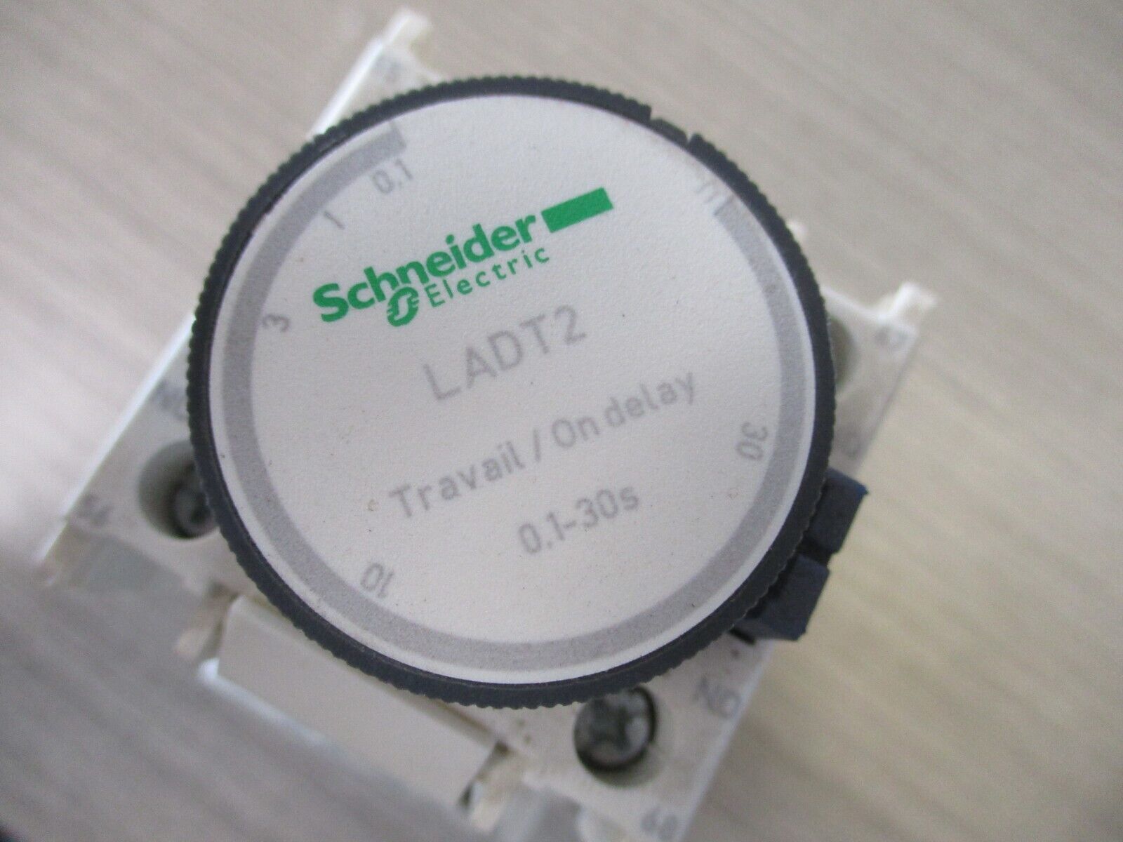 Sneider Electric Time Delay Relay LADT2/CAD32 On Delay: 0.1-30s 120 V Coil.