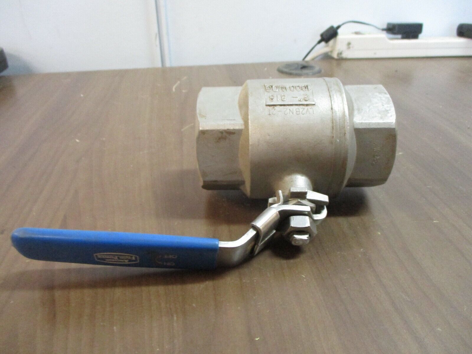 Anchor Fluid Power Stainless Steel Ball Valve LV2BN2-2T Size: 2" 1000 WOG Used