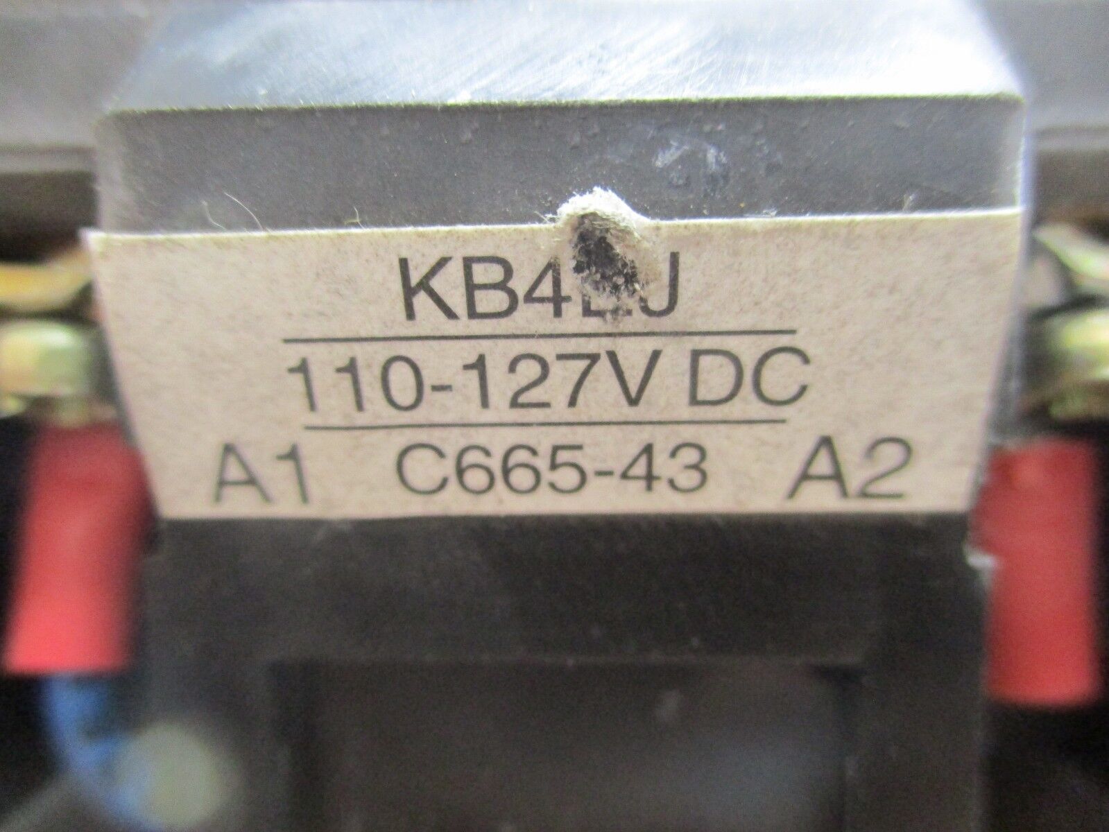 GE Magnetic Coil KB4EJ 110-127VDC Used