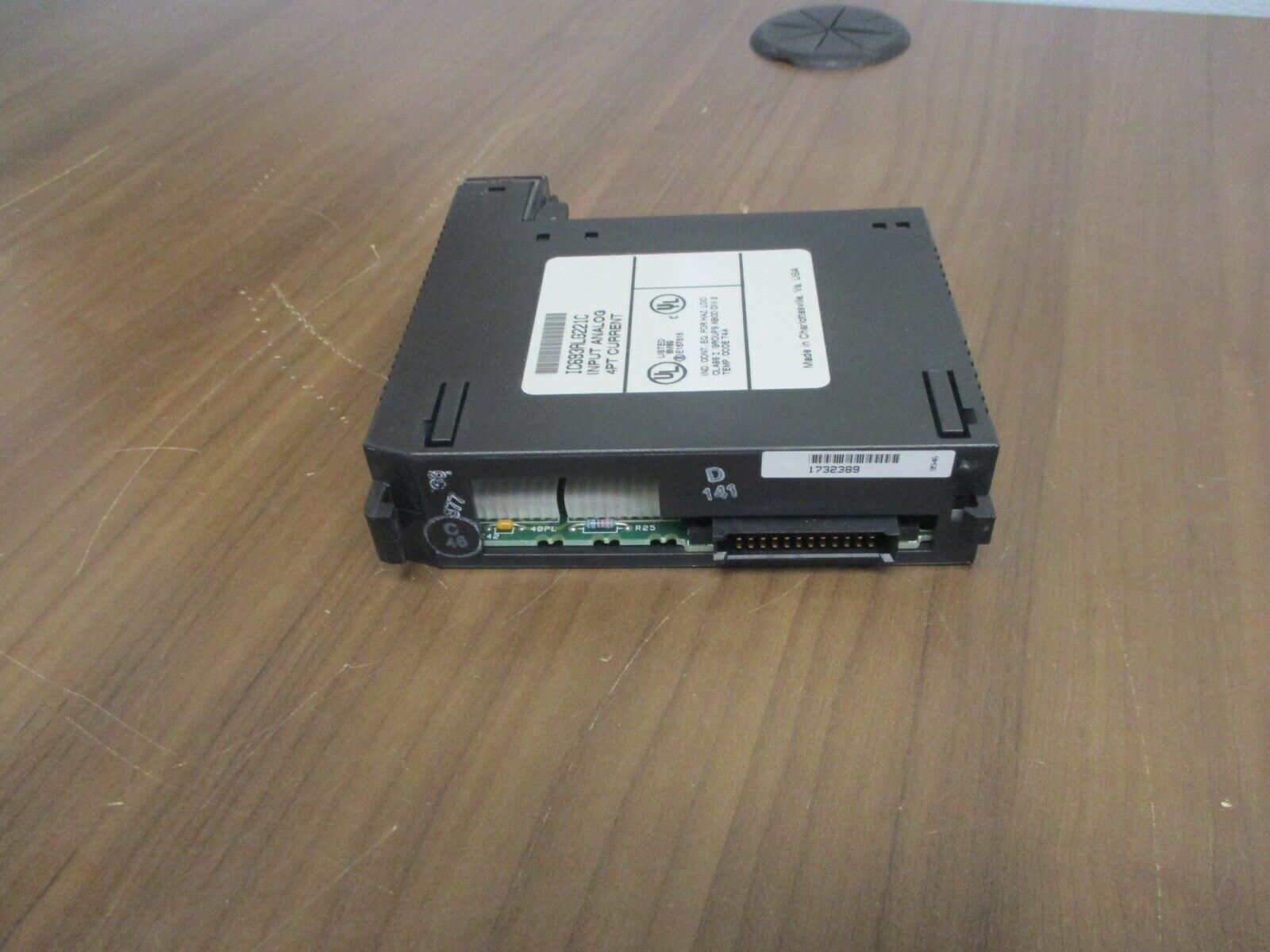 GE Fanuc Analog Input Module IC693ALG221C 4PT Current *No Terminal Cover* Used