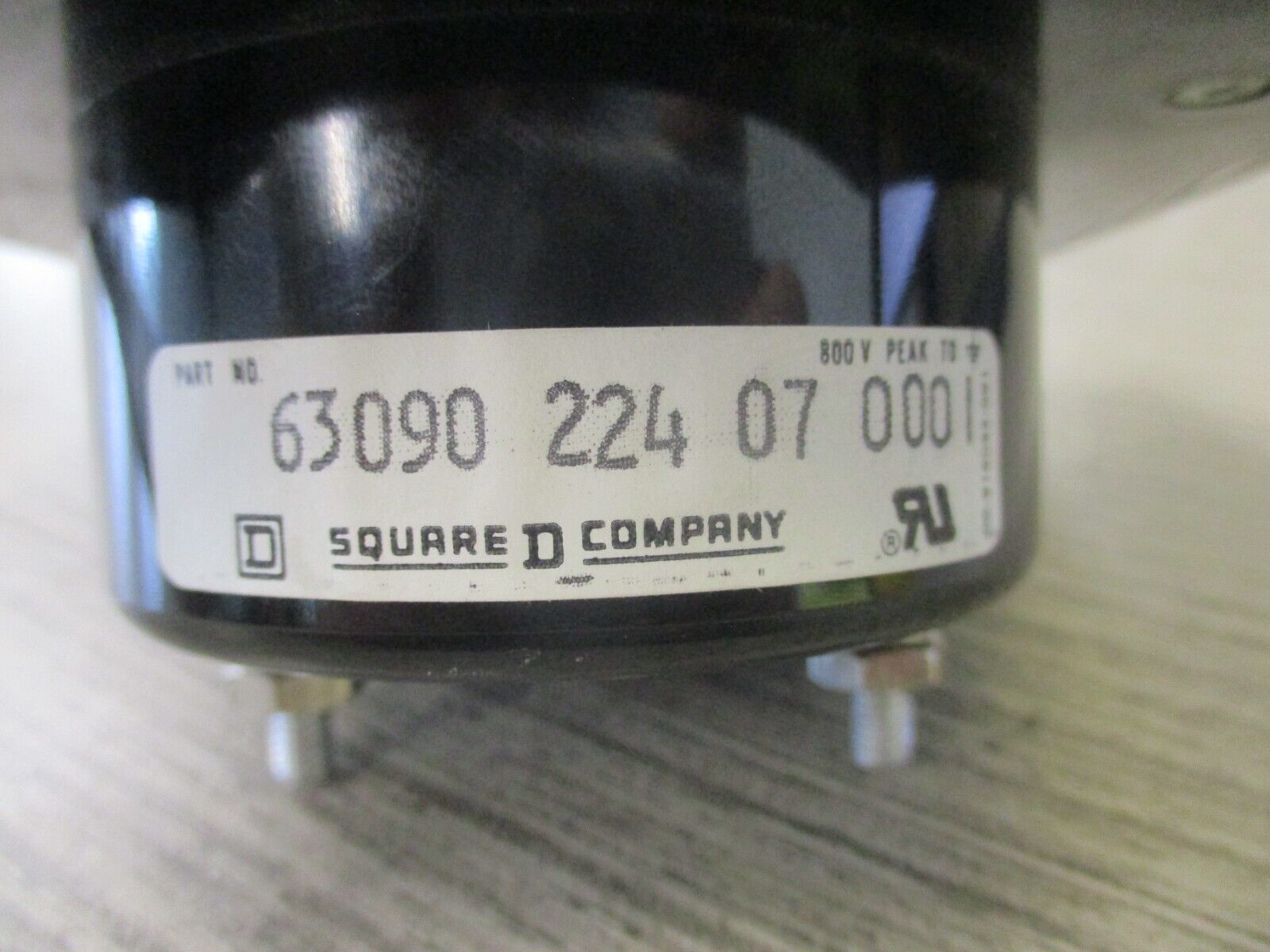 Square D AC Ammeter 63090 224 07 0001 Range: 0-1000A Used.