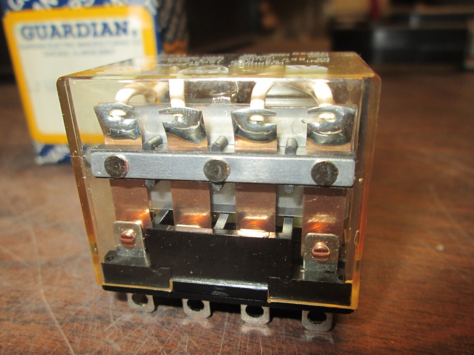 Guardian Relay 1380 4C-120A 10A 120VAC New Surplus