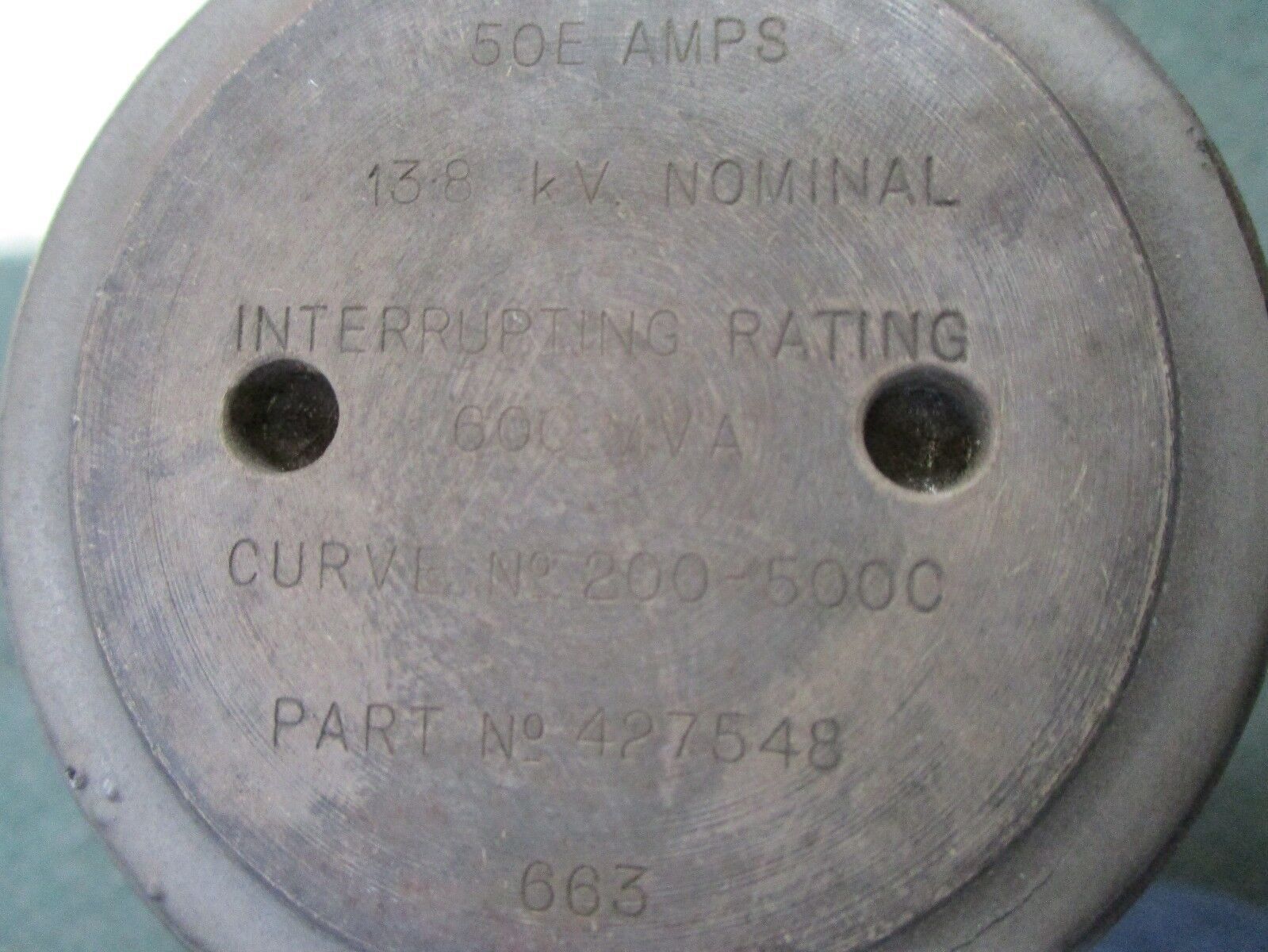 ITE Fuse 427548 50E 13.8kV Used
