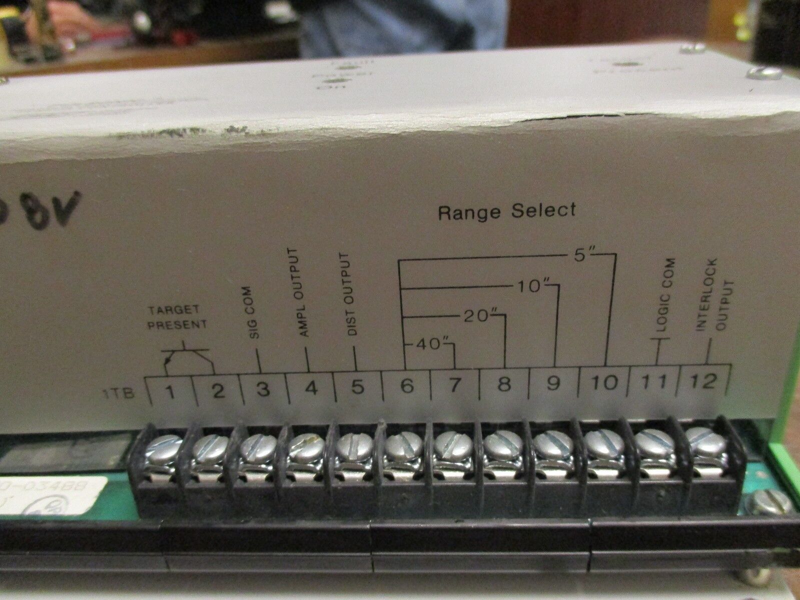 CMC Pulsonic Sensor Controller Model 10 115/230V 50/60Hz Used