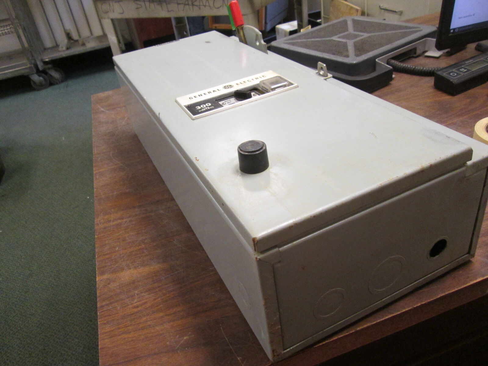 GE Fusible Combination CR308B104DYA10 115-120V Coil Size 0 18A 600V Used