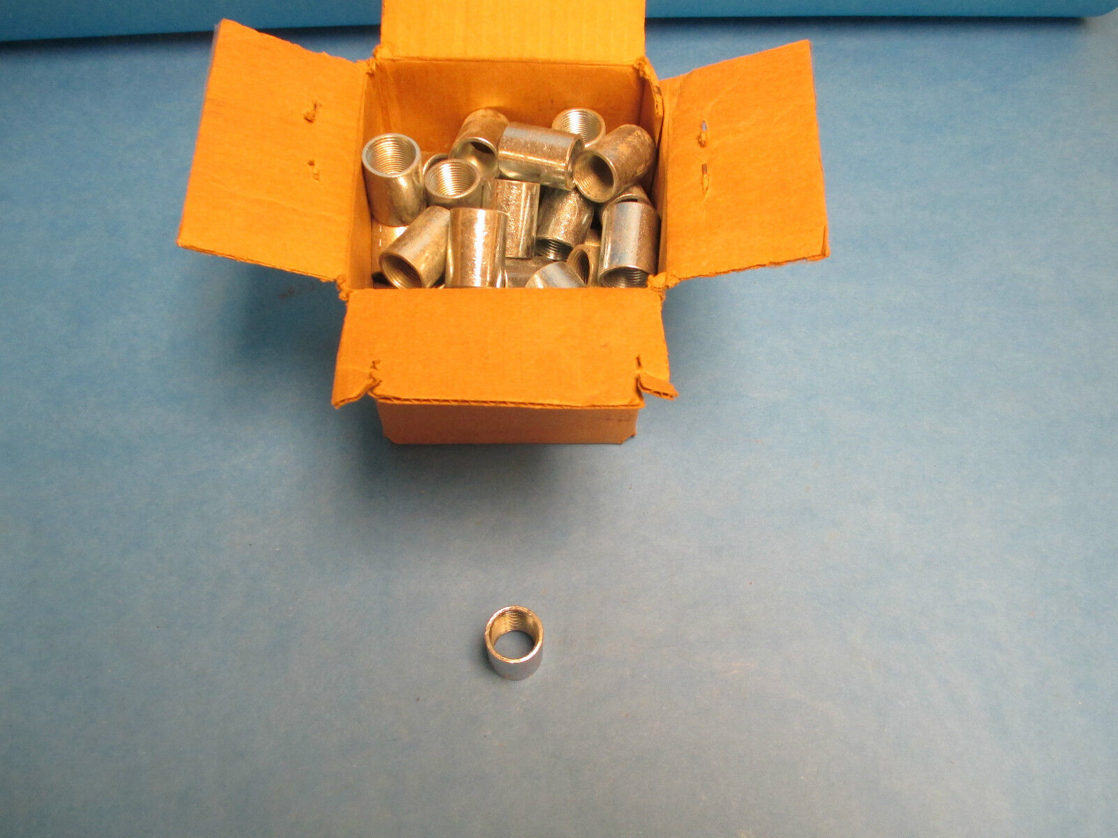 EC 3/4" Steel Counduit Coupling, Lot of 62! New Surplus!