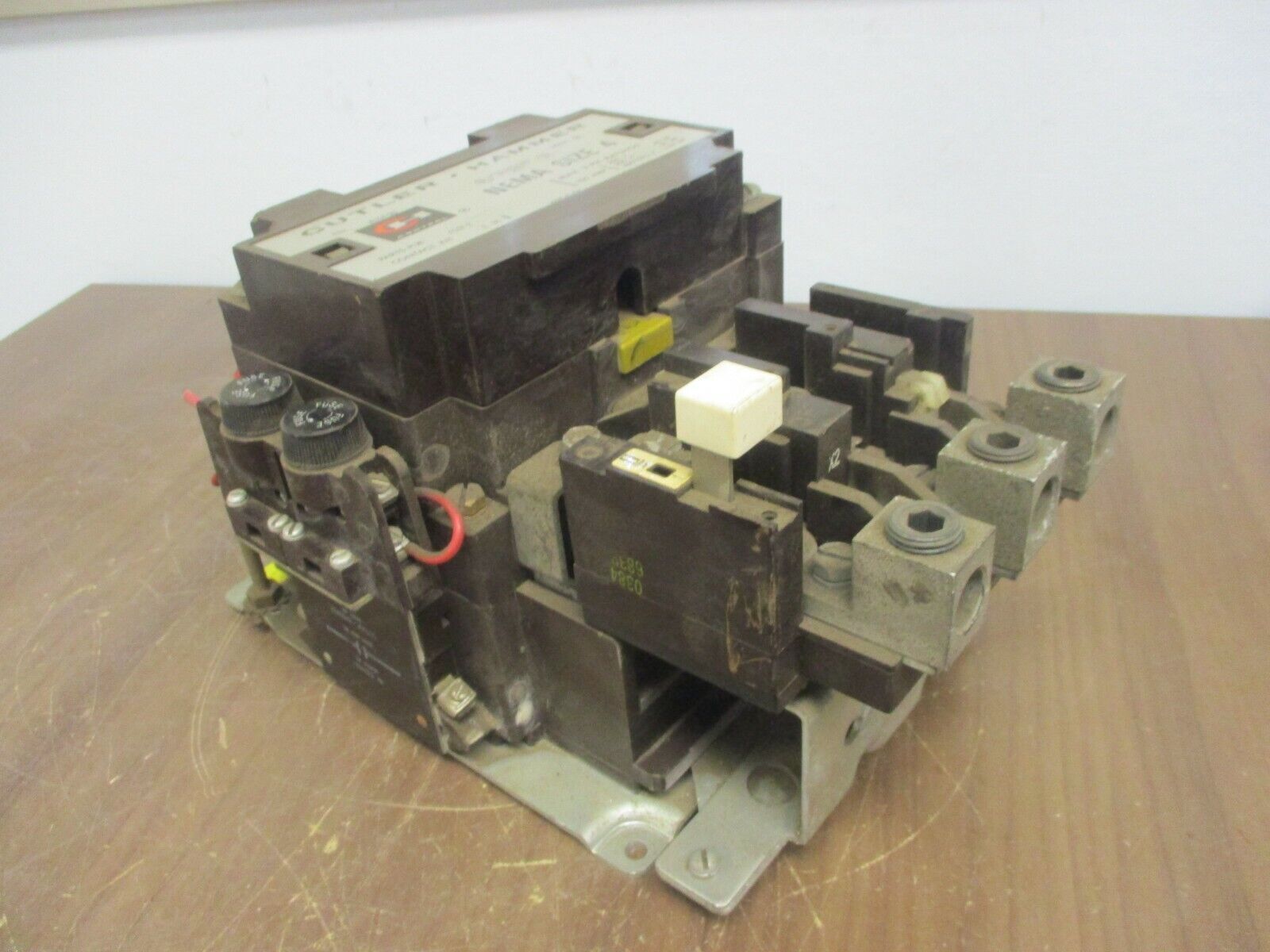 Cutler-Hammer Size 4 Starter A10FG0 240/480V Coil 135A Used