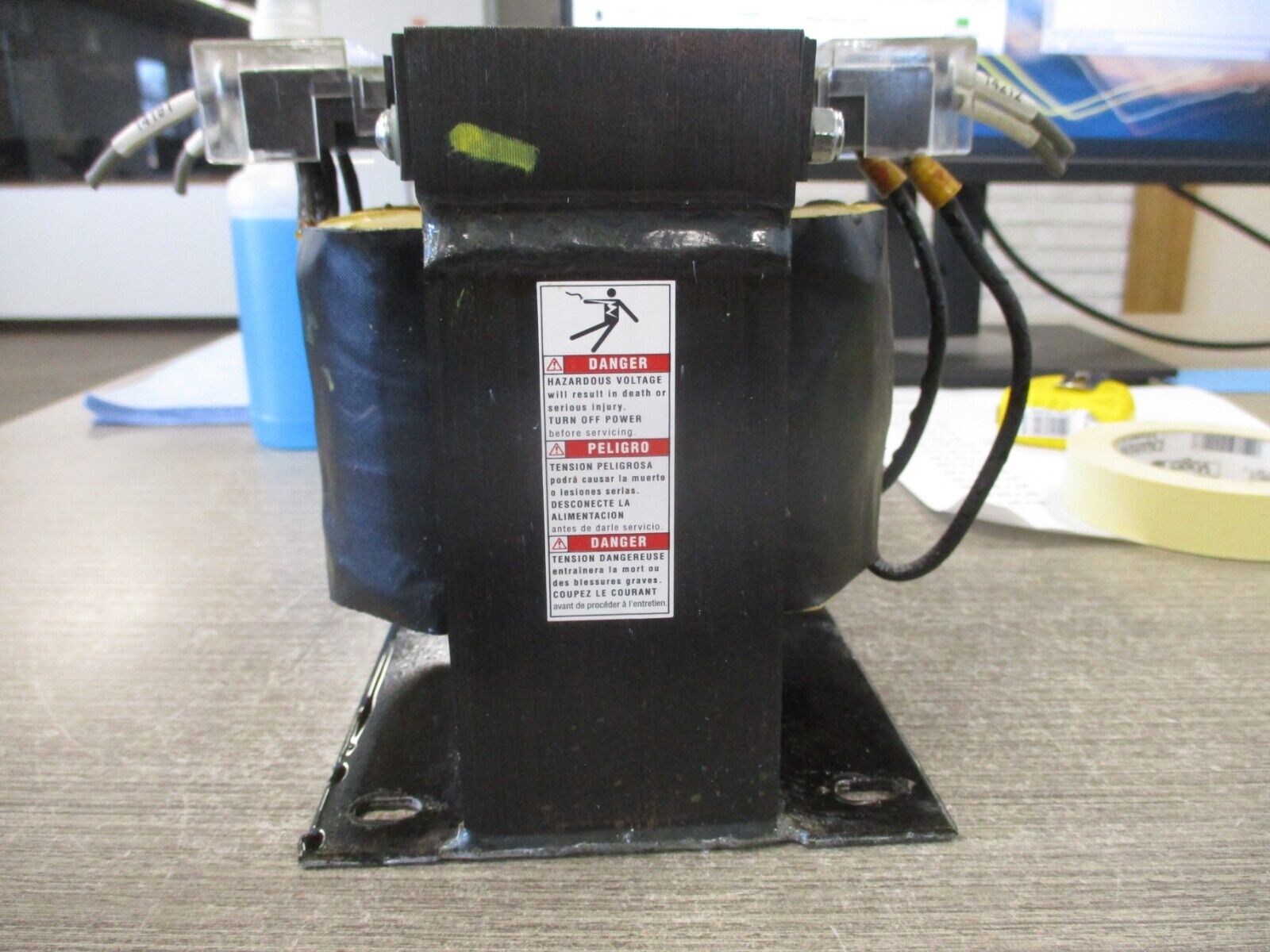 Square D Transformer 9070T1500D1 1.5KVA Pri:240/480V Sec:120 50/60Hz Used
