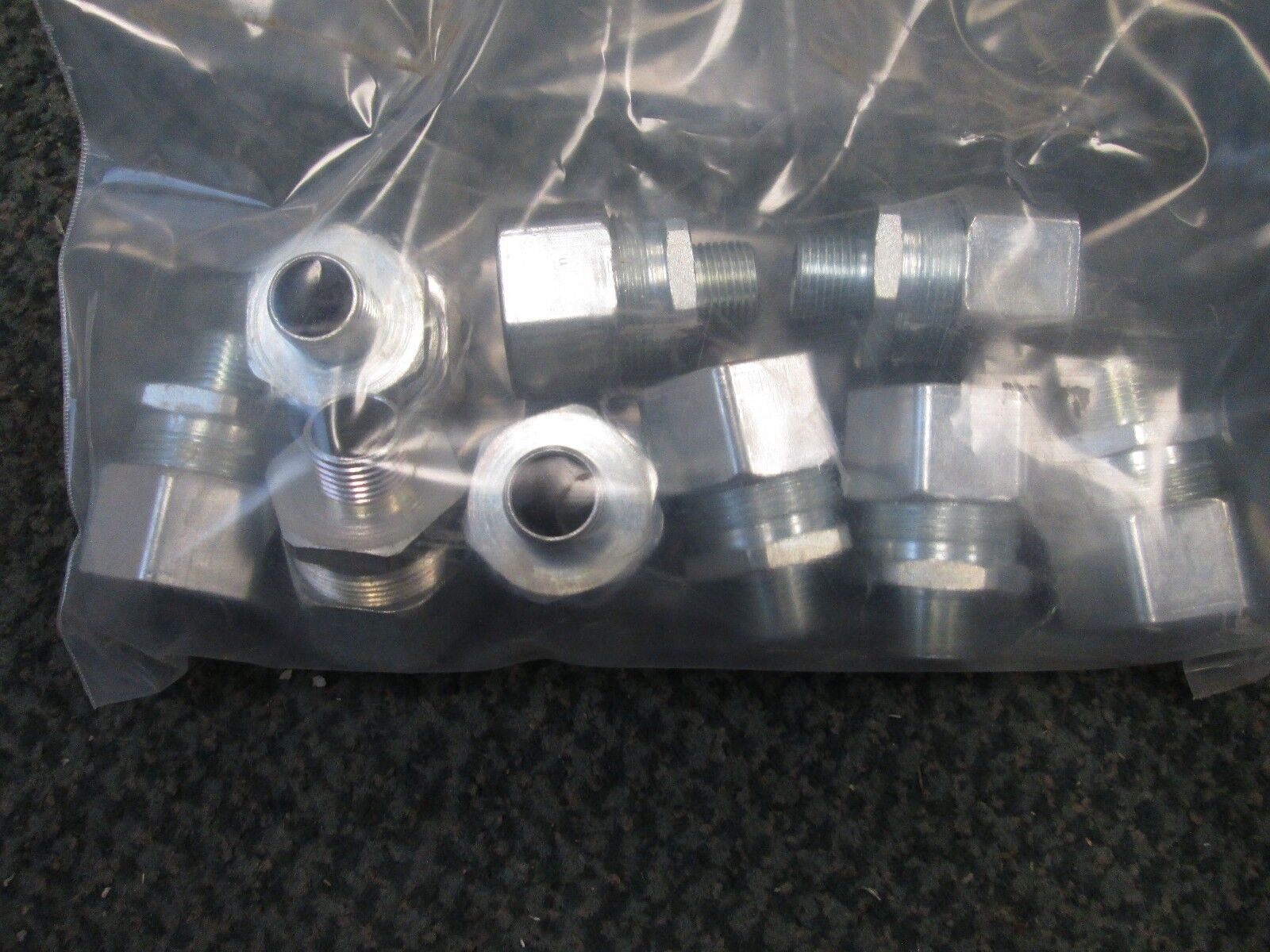 Misc Brands Straight Body Male Threaded Cable Fitting Size 1/2" *Lot of 9* New