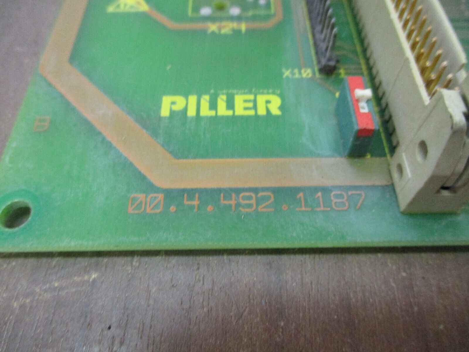Piller Motherboard 00.4.492.1187 Used