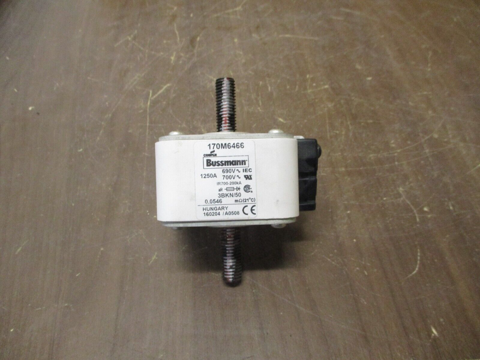 Cooper Bussmann Fuse 170M6466 1250A 690/700V Used