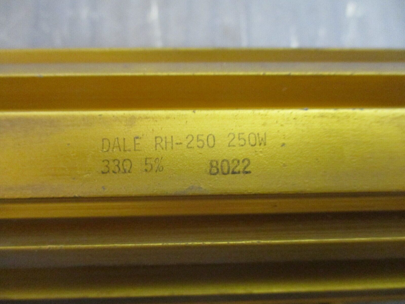 Dale Power Resistor RH-250 250W 33Ohms Used