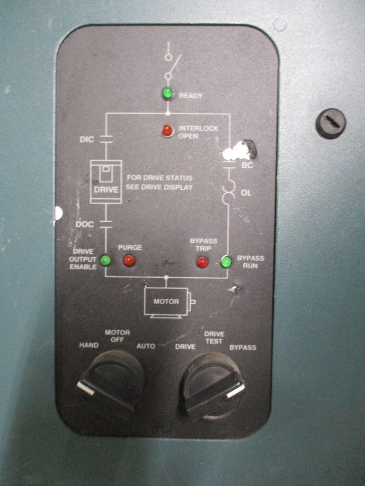 Rockwell Automation VTAC 9 AC Drive w/ Bypass 9VT-2541H0-D00 25HP 3Ph Used