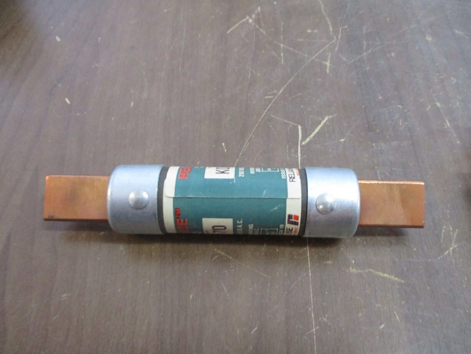 Reliance Fuse KON 70 70A 250V *Lot of 2* Used