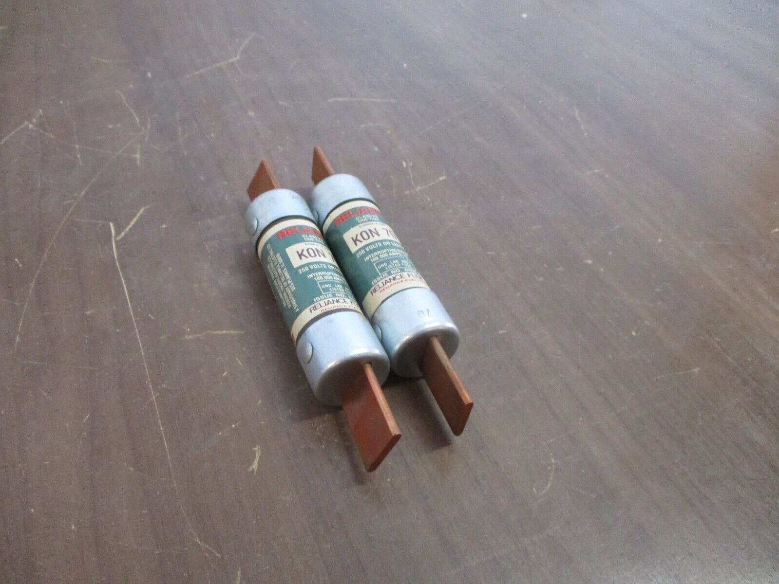 Reliance Fuse KON 70 70A 250V *Lot of 2* Used
