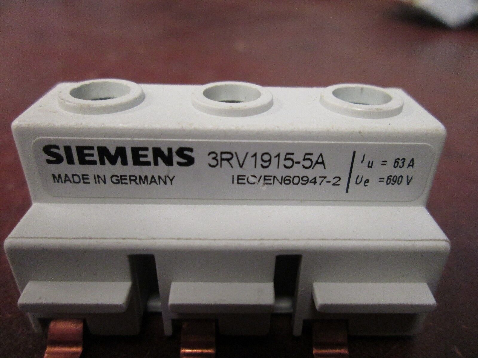 Siemens Connect Terminal 3RV1915-5A *Lot of 4* New Surplus