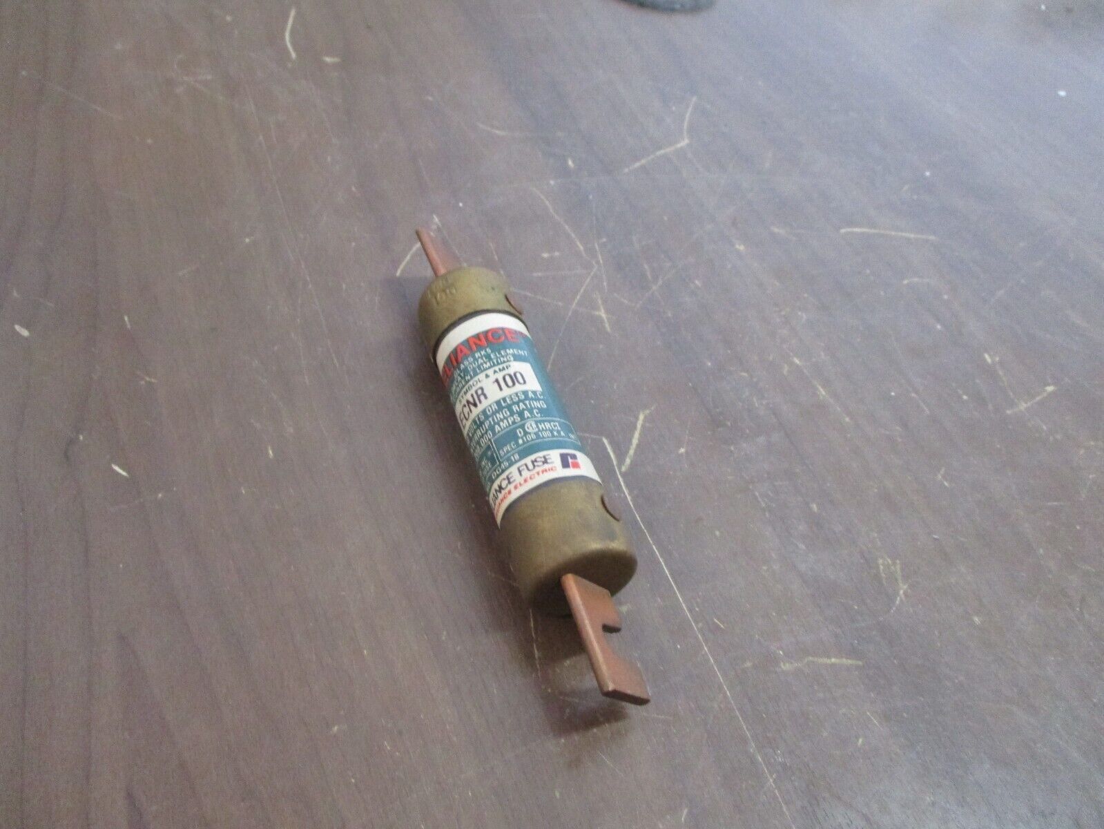 Reliance Fuse ECNR 100 100A 250V Used