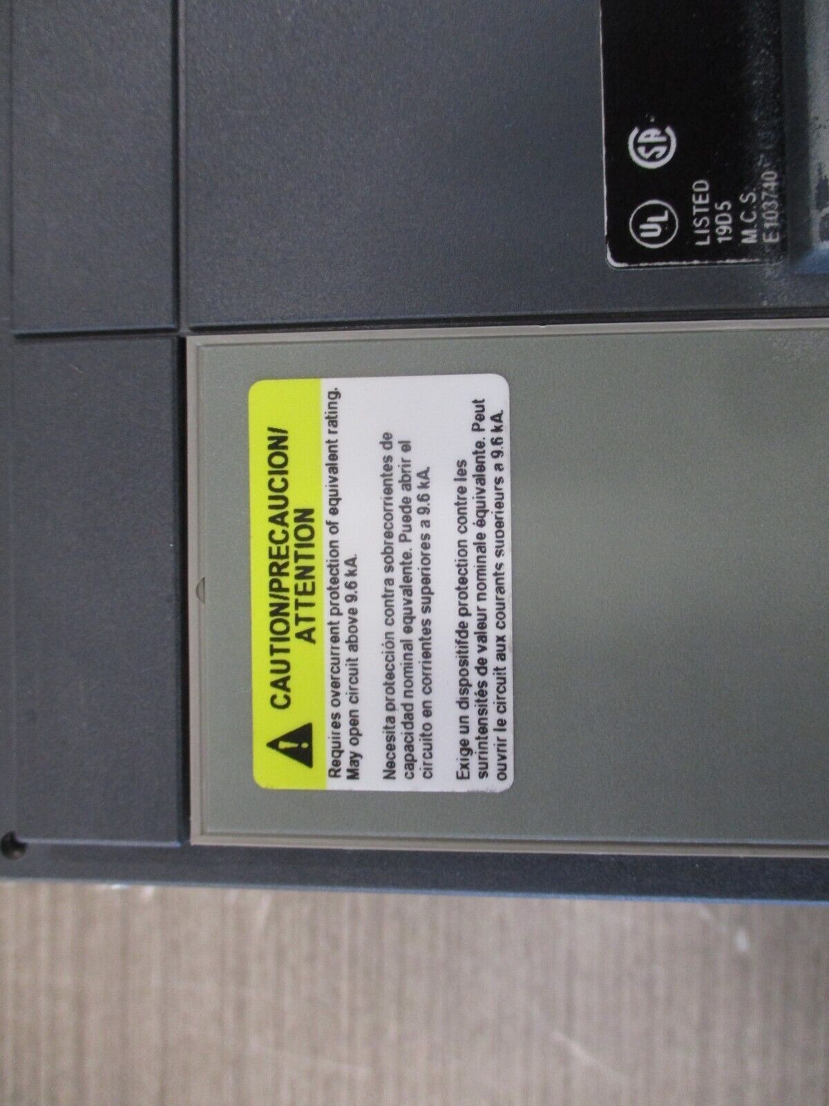 Square D Power Pact Circuit Breaker PL 1200 1200A 480V *No Trip* Used