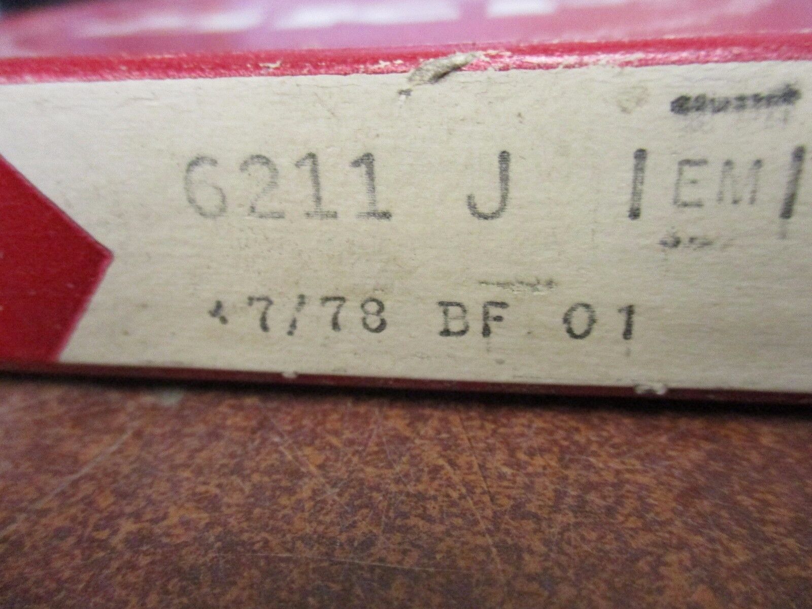 SKF Ball Bearing 6211 J New Surplus