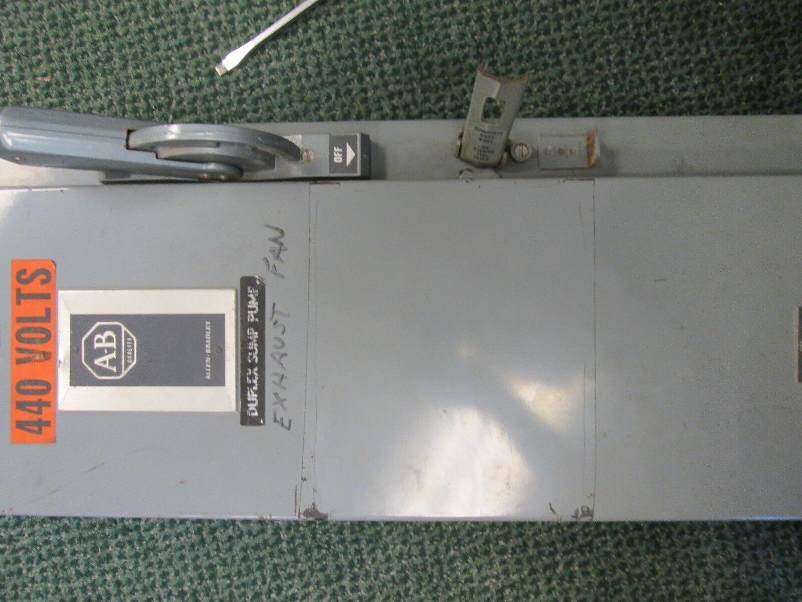 Allen Bradley Combination Size 1 Fusible with Control Transfer, 712-BJB242 Used