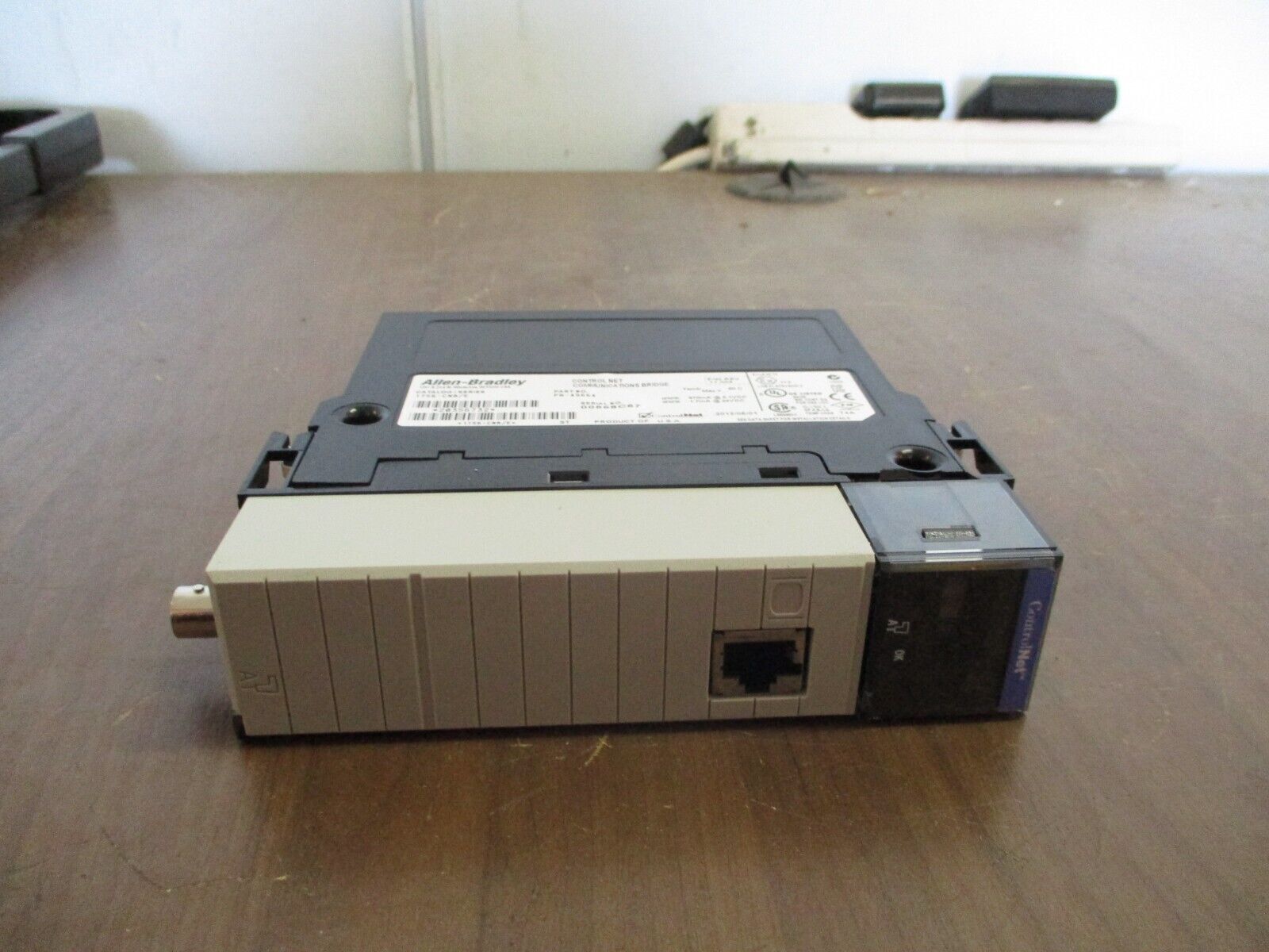 Allen-Bradley ControlNet Comm. Bridge Module 1756-CNB Ser. E F/W Rev. 11.004