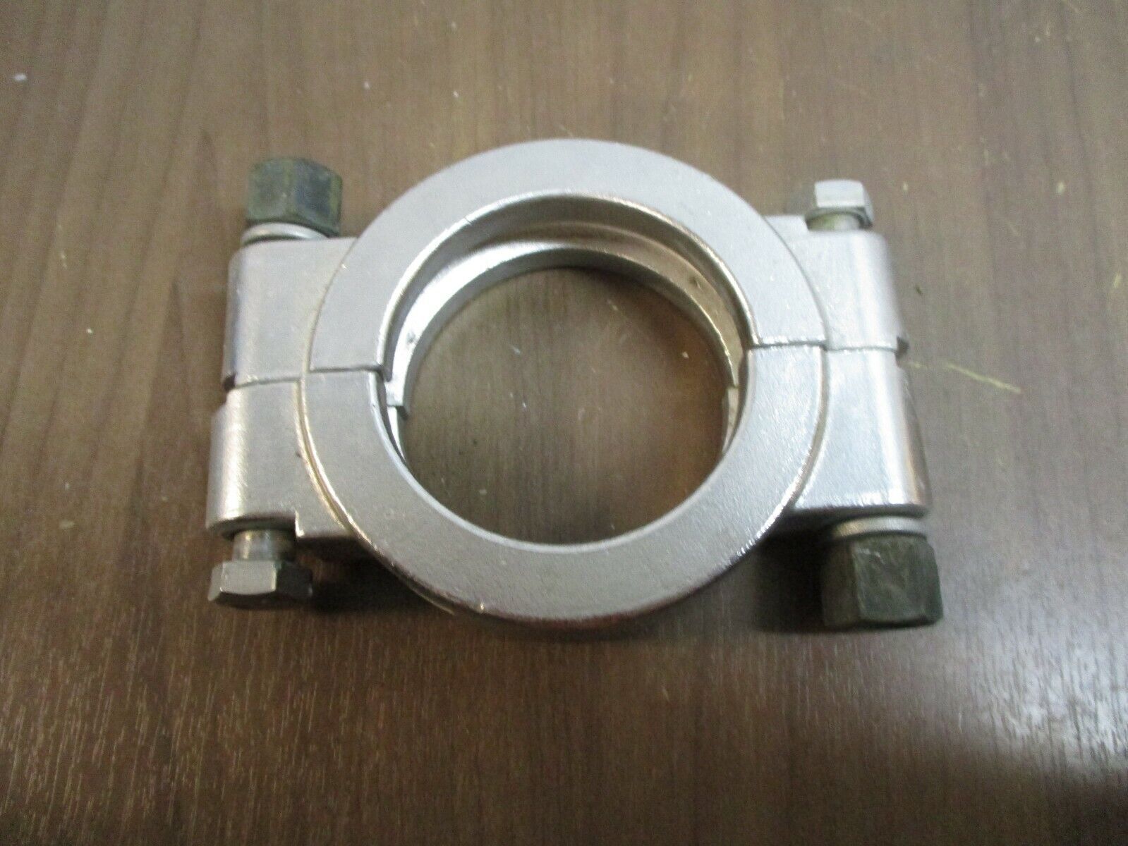 Misc. Brand Stainless Steel High-Pressure Sanitary Clamp Size: 2¼" Used