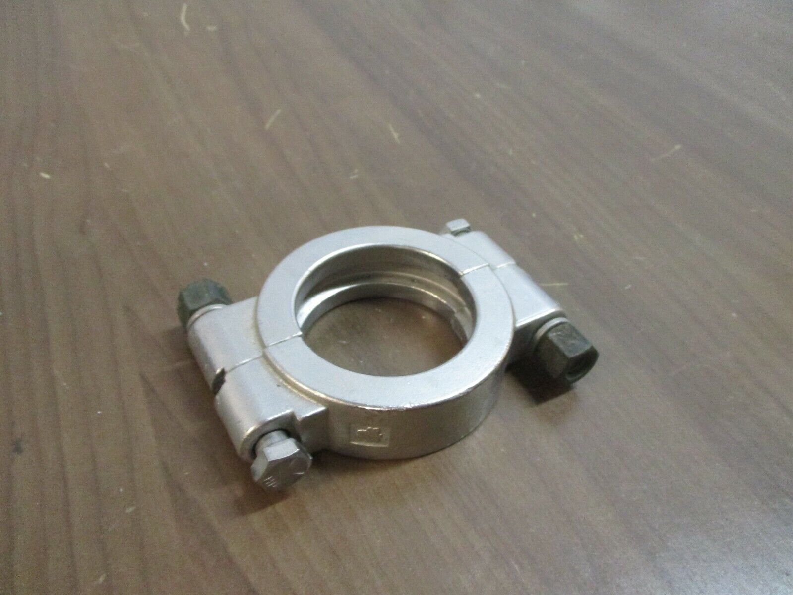 Misc. Brand Stainless Steel High-Pressure Sanitary Clamp Size: 2¼" Used
