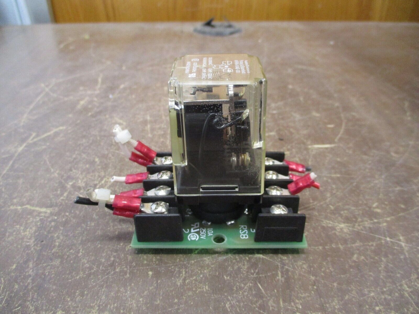 Tyco / Potter & Brumfield Relay w/ Base KRPA-11AG-120 120V Coil Used