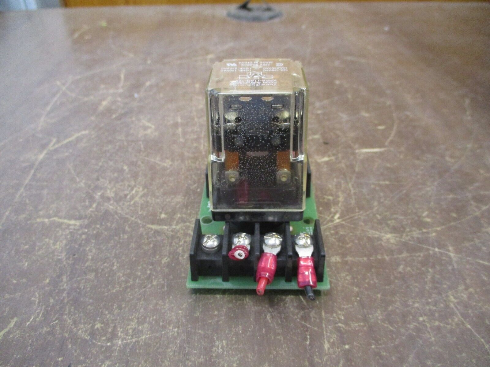 Tyco / Potter & Brumfield Relay w/ Base KRPA-11AG-120 120V Coil Used
