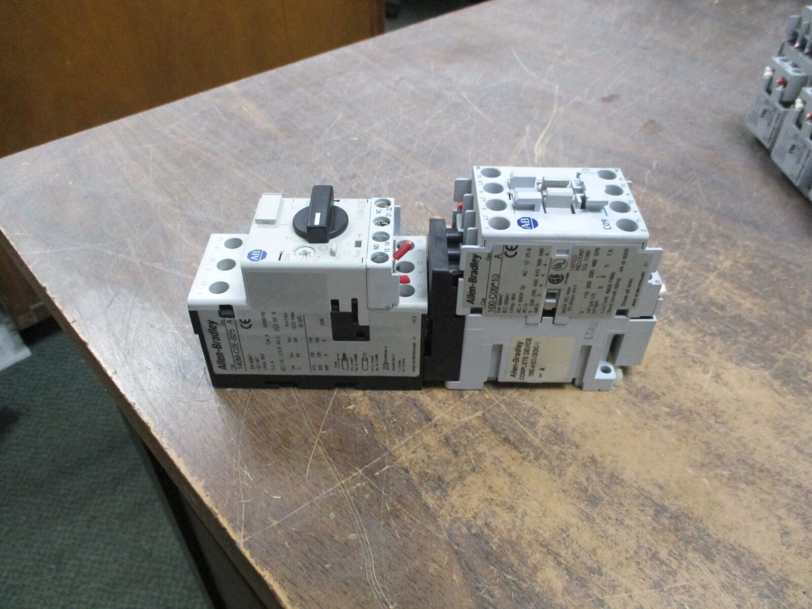 Allen-Bradley Starter 190E-AND2-CB25C-V Ser. A 120V Coil 25A 600V Trip:1.6-2.5A