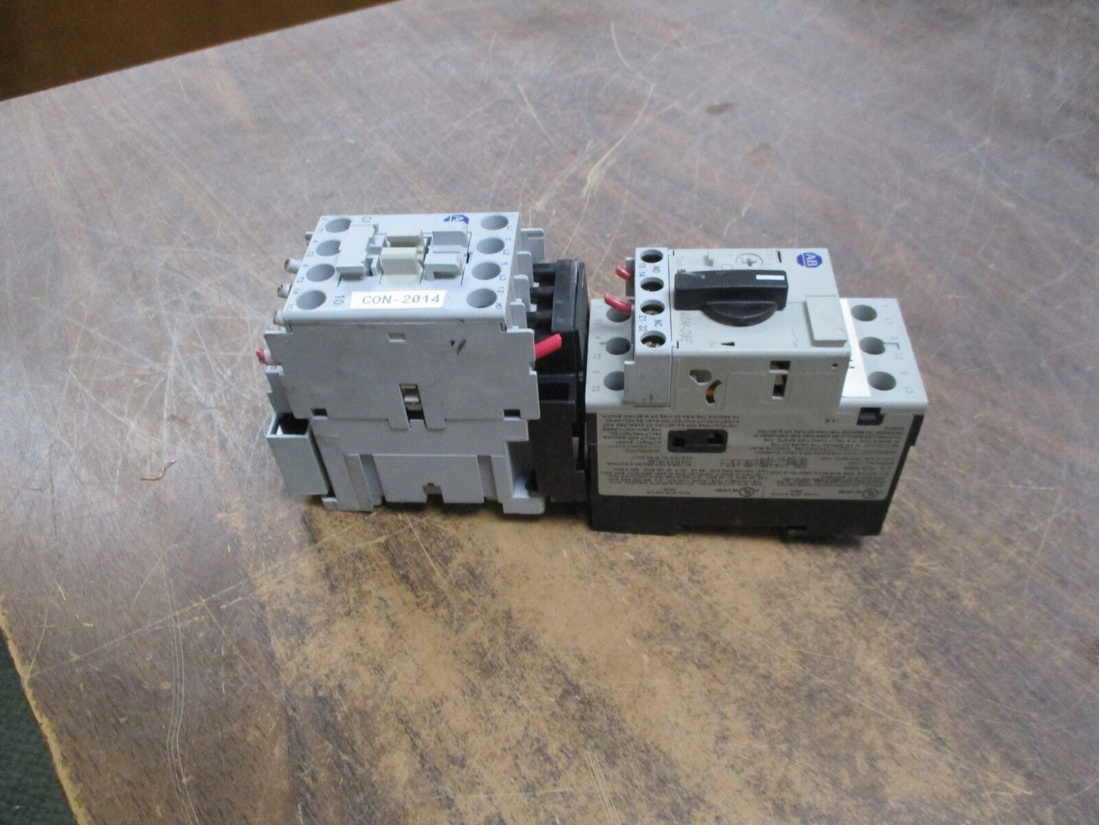 Allen-Bradley Starter 190E-AND2-CB10D-V 120V Coil 25A 600V Trip:1.6-2.5A Used