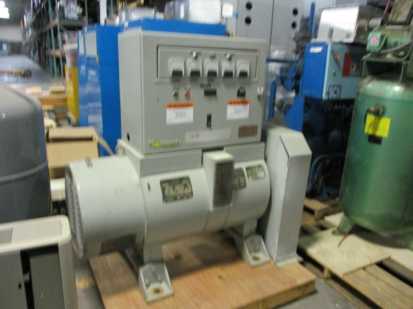 Kato AC Generator 4P2-0588 20kW 60kKVA 277/480V 72A 3Ph 60Hz 1800 RPM Used