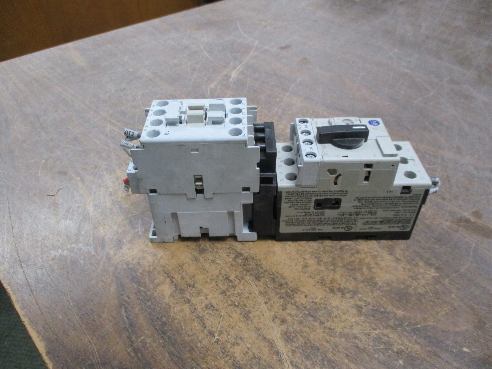 Allen-Bradley Starter 190E-AND2-CB25C 120V Coil 25A 600V Trip: 1.6-2.5A Used