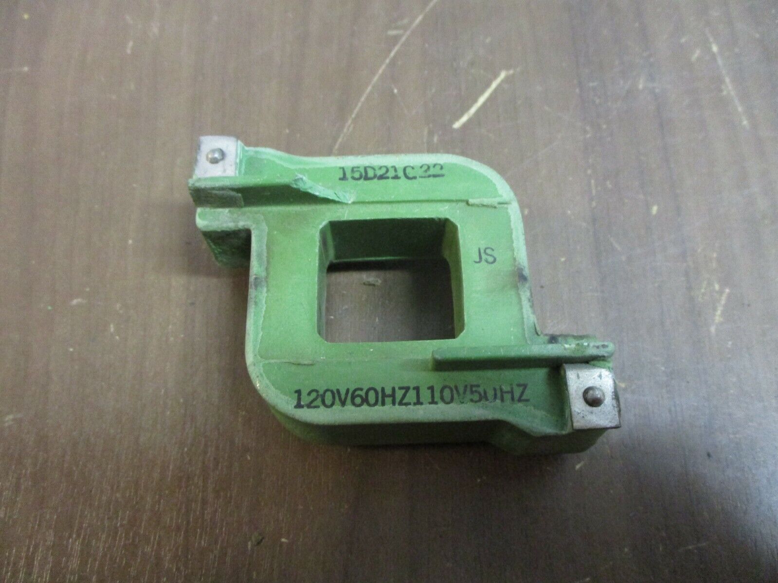 GE Magnetic Coil 15D21G22 120V@60Hz 110V@50Hz *Broken Divider* Used
