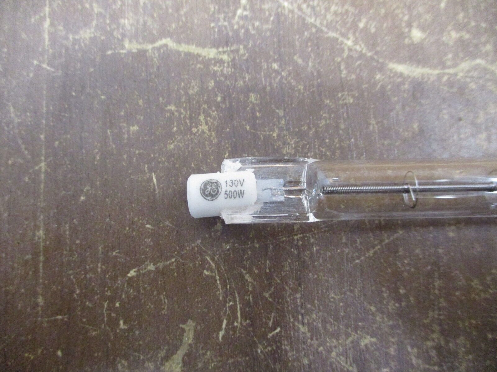 GE Quartzline Tungsten-Halogen Lamp Q500T3/CL 500W 130V Clear *Lot of 4*