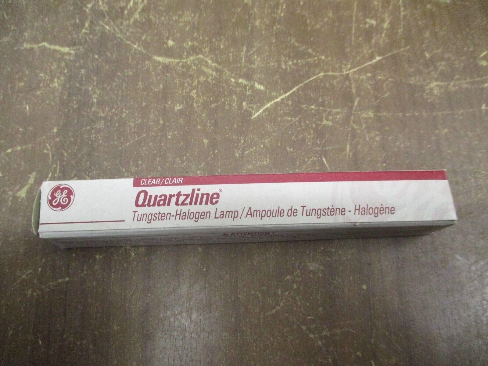 GE Quartzline Tungsten-Halogen Lamp Q500T3/CL 500W 130V Clear *Lot of 4*