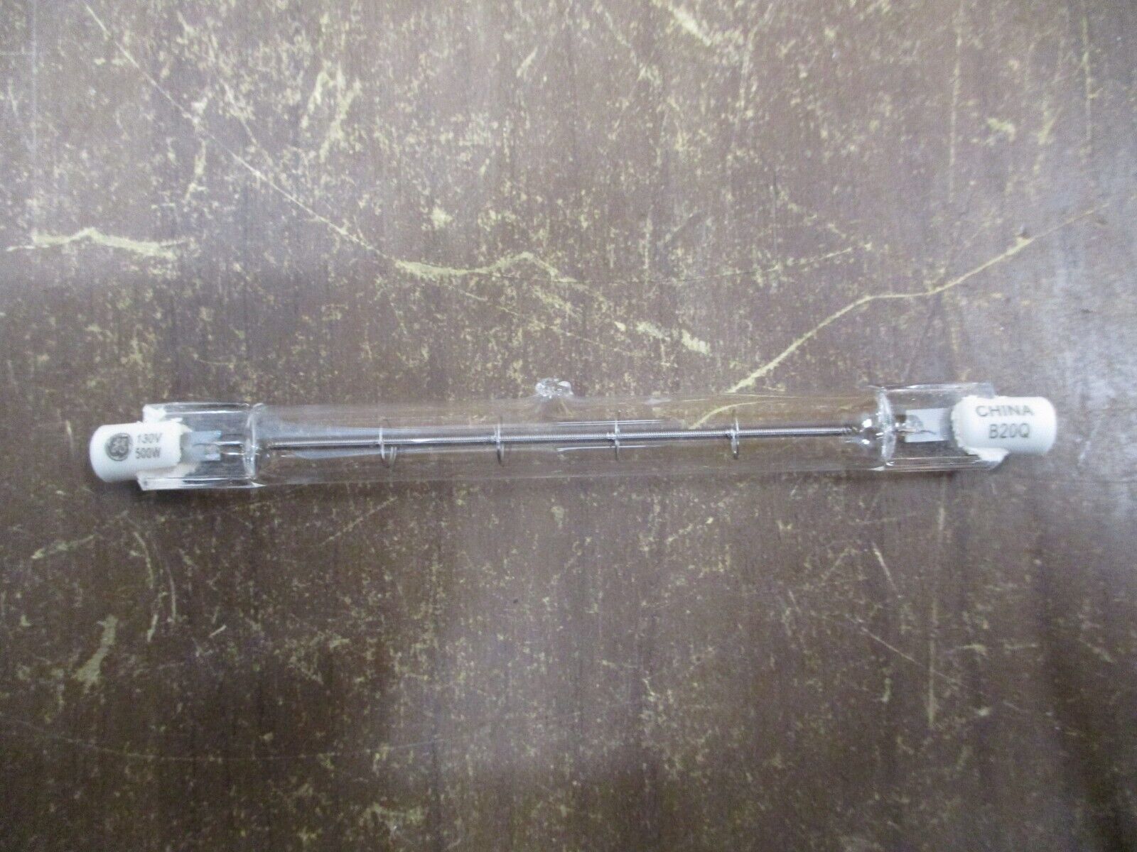 GE Quartzline Tungsten-Halogen Lamp Q500T3/CL 500W 130V Clear *Lot of 4*