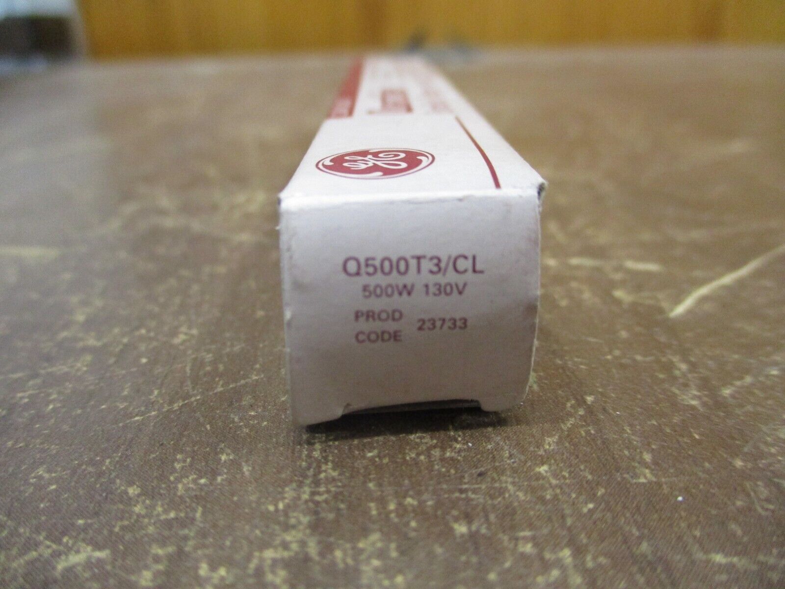 GE Quartzline Tungsten-Halogen Lamp Q500T3/CL 500W 130V Clear *Lot of 4*