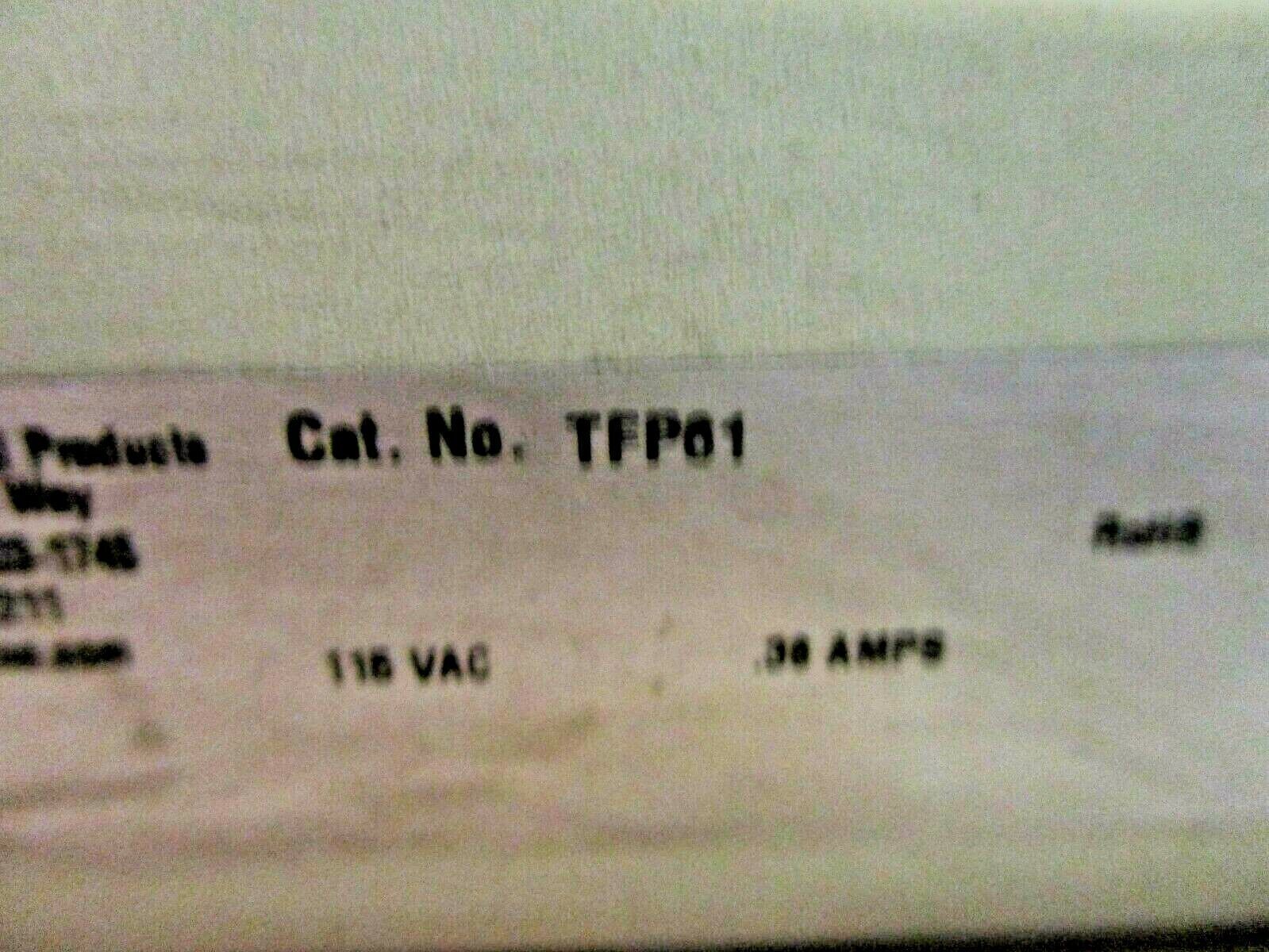 Hoffman Cooling Fan Package TFP61 115VAC 0.36A 50/60Hz *No Cover* Used