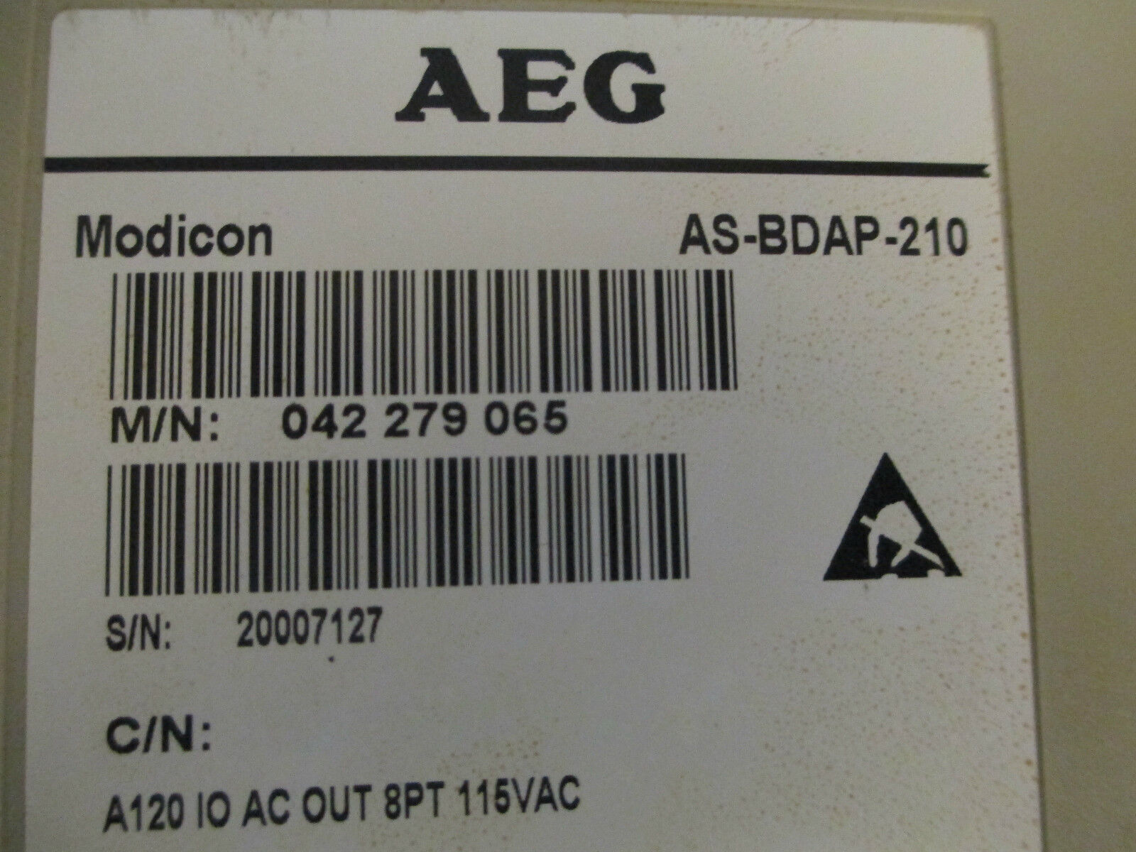 Schnieder Automation AS-BDAP-210, Lot of 4 Used