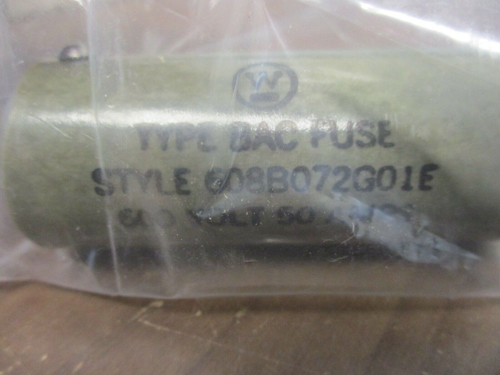 Westinghouse Type BAC Fuse 608B072G01E 50A 600V New Surplus