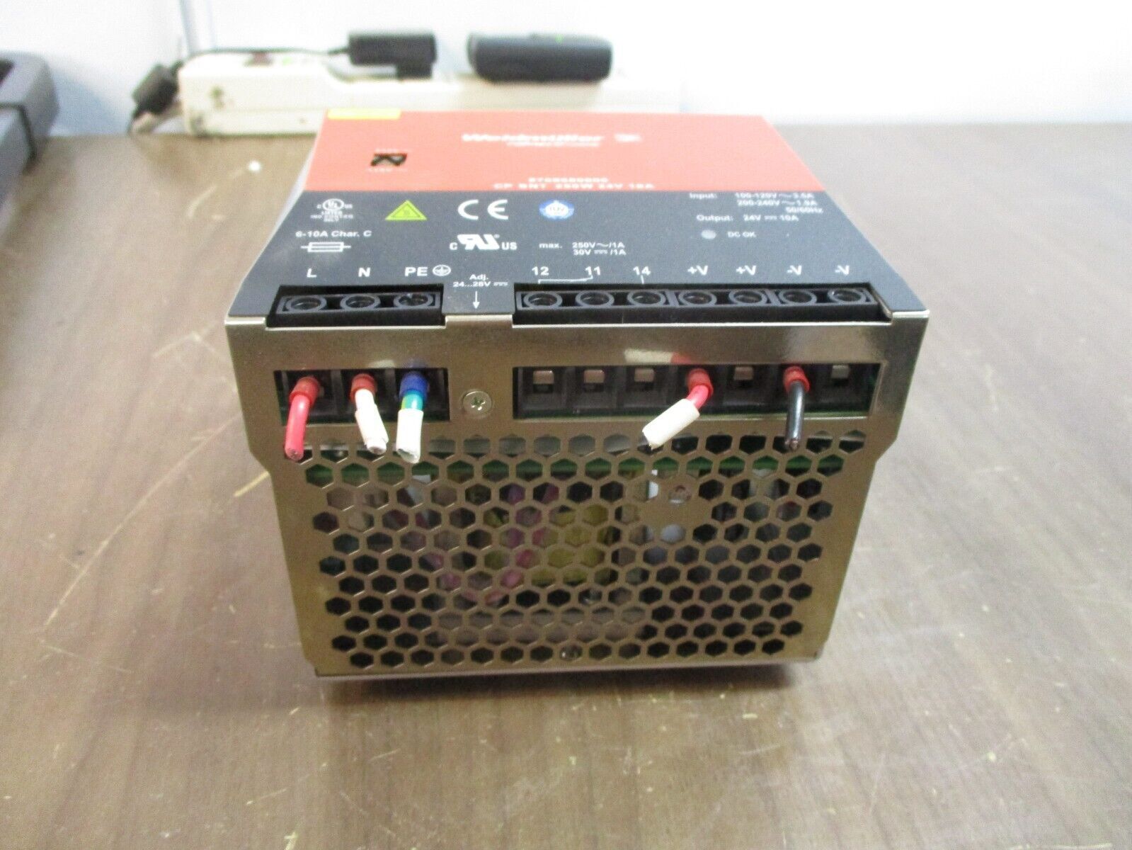 Weidmuller ConnectPower Power Supply 8708680000 250W Output: 24V 10A Used