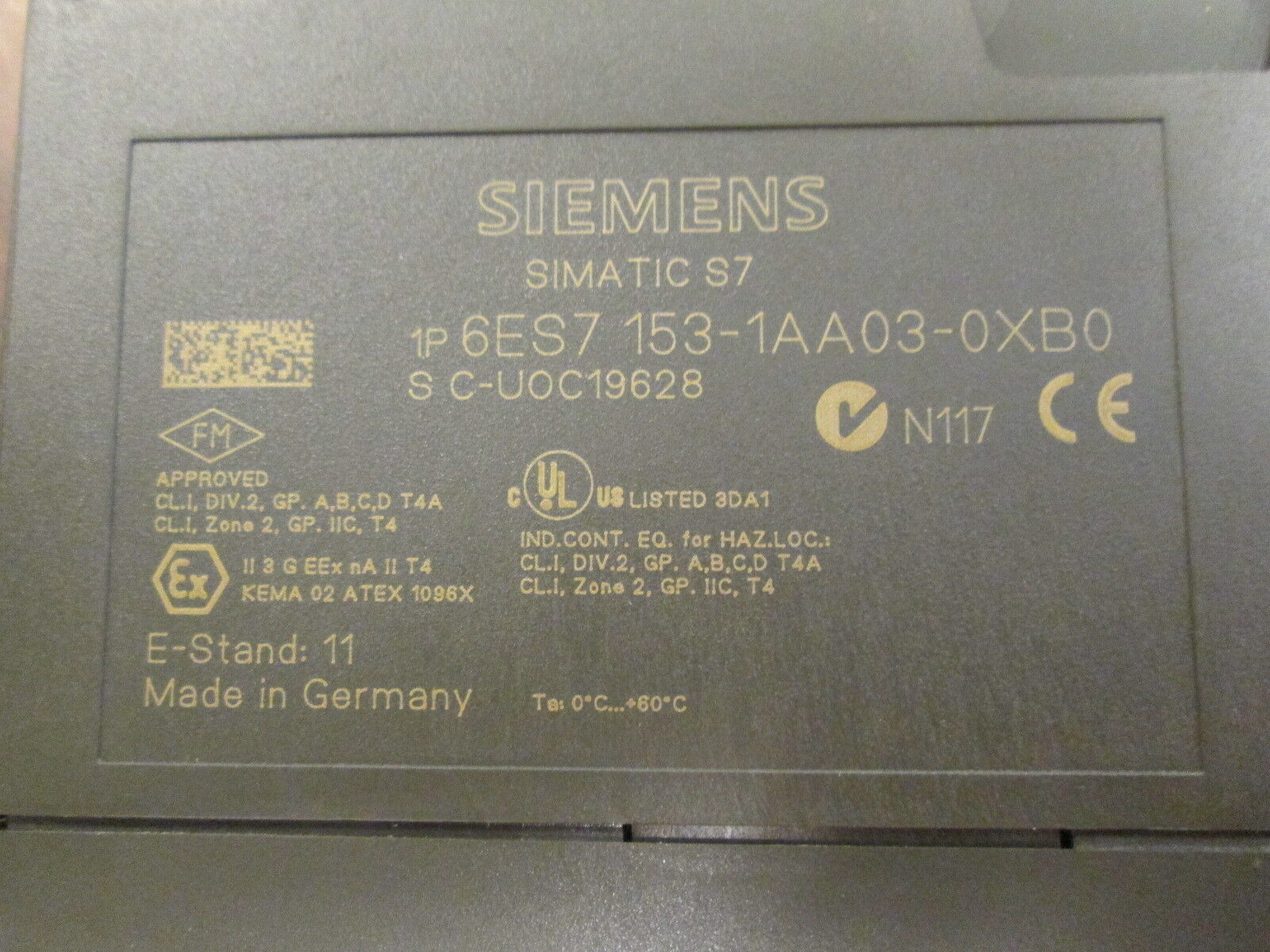 Siemens Simatic S7 Interface Module 6ES7 153-1AA03-0XB0 E-Stand: 11 Used